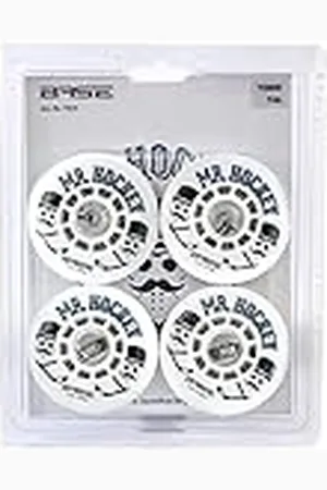 Base London London Inlinerrollen Mr. Hockey Pro-Rodillo para Interiores (dureza 74A, Agarre Fuerte, , Apto para Todas Las Marcas estándar en línea, 72 mm), Unisex – Adultos