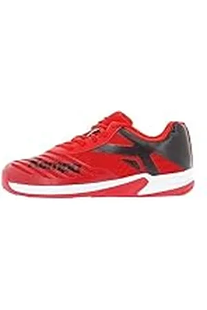 Kempa Wing 2.0 Junior, Zapatillas de Balonmano, Calzado Deportivo, Negro/Rojo, 38 EU