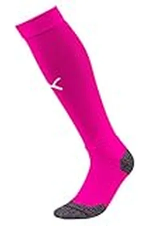 PUMA Team Liga Socks Calcetines Futbol, Hombre, Fuchsia Purple- White, 1