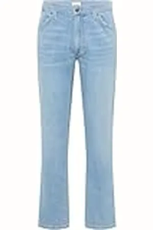 Mustang Style Tramper Straight Jeans, Azul Medio, 34W / 34L Hombres