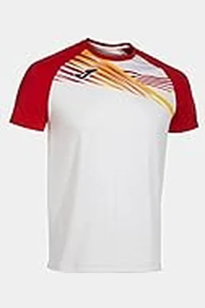 Joma Camiseta Manga Corta Elite x Blanco Rojo