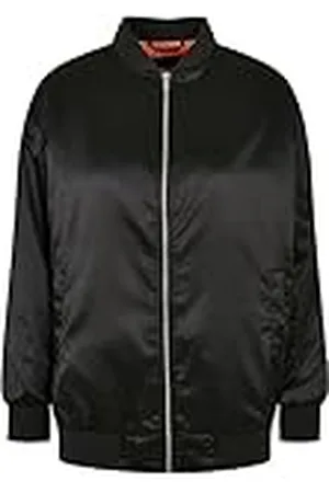 Urban classics Ladies Oversized Satin Bomber Jacket Chaqueta, , XL para Mujer