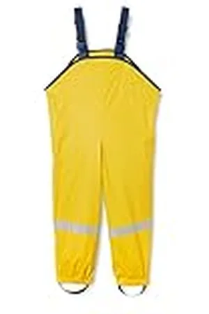 Playshoes Pantalones de Barro, Monos de lluvia para Unisex niños, (Yellow), 98