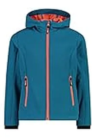 CMP Chaqueta softshell infantil, Deep Lake-Campari, 98
