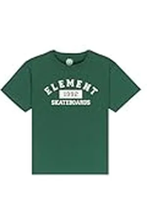 Element Camiseta de Manga Corta Home Team SS Y Niño Verde XS/8, , 8 años
