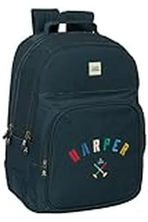 Safta HARPER & NEYER - Mochila Escolar Infantil, Ideal para Niños de Diferentes Edades, Cómoda y Versátil, Calidad y Resistencia, 32x15x42 cm