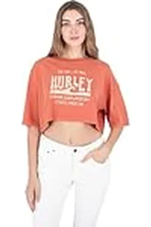 Hurley Camiseta Corta Stoked Boyfriend, , M para Mujer