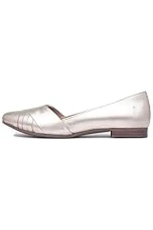 Hush Puppies Marley Ballerina, Zapatos Tipo Ballet Mujer, Gold, 39 EU