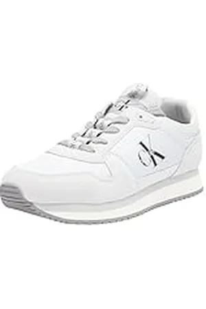 Calvin Klein Jeans Runner Sock Laceup NY-LTH YM0YM00553, Zapatilla de Running Hombre, Gris (Oyster Mushroom), 40 EU