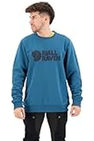 Fjällräven Fjallraven 84142-574 Logo Sweater M Sweatshirt Hombre Deep Sea Tamaño XXL
