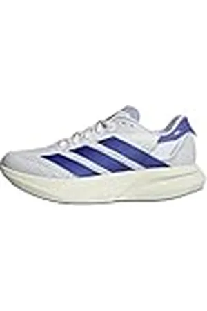 adidas Duramo Speed 2 Running Shoes, Zapatillas para Correr Mujer, Cloud White/Lucid Blue/Cobalt Blue, 38 EU