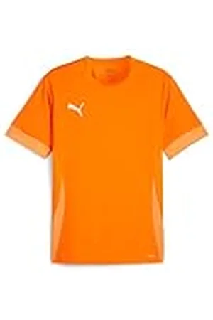 PUMA TeamGOAL Matchday Jersey, Camiseta de Futbol Adultos Unisex, Rickie Orange- White-Bright Melon
