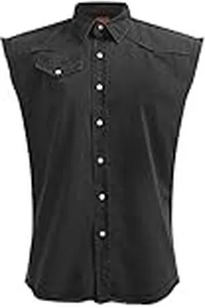 Spiral Metal Streetwear - Chaleco Lavado a la Piedra - - L