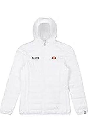 Ellesse Lompard Padded Jacket Chaqueta, Mujer, White, M