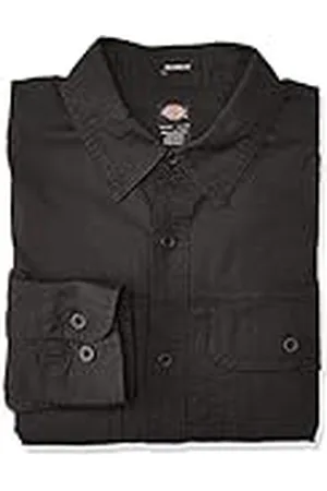 Dickies Camisa Flex Ripstop de Manga Larga con Botones para Hombre, , XXL