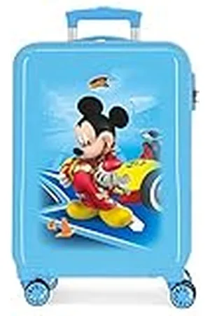 Disney Maleta de cabina rígida Lets Roll Mickey