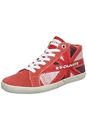QS by s.Oliver Casual, Zapatillas Altas Mujer, Naranja-Orange (Coral 563), 42