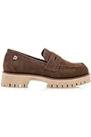 MTNG Zapatos Planos Mujer Zapatos Planos Lenox 59370 Mujer | Zapatos Planos Casual | sin Cierre-Abiertos | 58283 | Marron