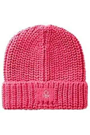 Benetton Gorro de Punto 105hca008 Boina, , Medium para Niñas