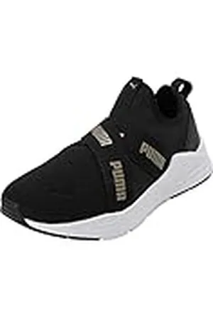 PUMA Wired Run Slipon Wns Space Metallics, Zapatillas Mujer, Negro Gold, 37 EU