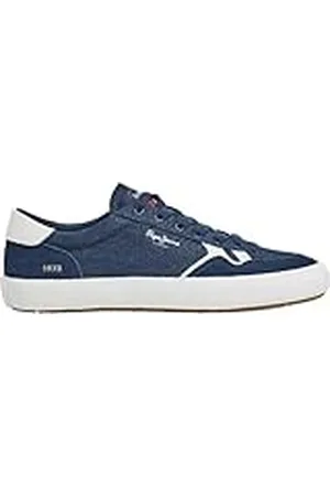 Pepe Jeans Travis Brit M, Zapatillas para Hombre, Azul (Navy), 11