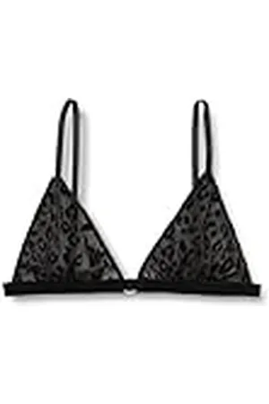 Koton Leopard Printed Non Padded Bra, Sostén De Las Mujeres,