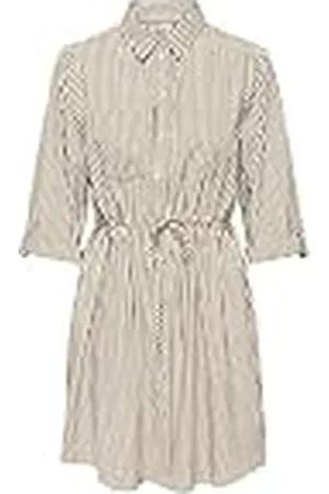 ONLY Onlsarah LS Shirt Dress Wvn Vestido Blusa, , M para Mujer