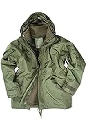 Mil-tec Trilam 10615001-906 - Chaqueta para Clima húmedo con Forro Polar para Hombre, Verde OD, 2XL