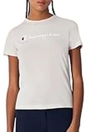 Champion Legacy Icons W-S/S Crewneck Camiseta, , L para Mujer