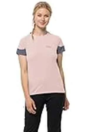Jack Wolfskin Estrecho T W Camiseta de Manga Corta, , XXL para Mujer
