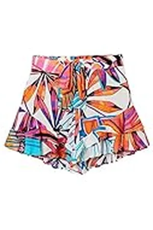 Desigual Pant_Biarritz Pantalones Cortos para Mujer, /Multicolor, L