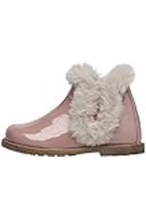 Falcotto Winter Wood Fur, Botas Cortas al Tobillo Niñas, Rosa, 22 EU