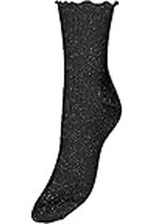 VERO MODA Vmmagic Glitter Socks Noos Calcetines, , Talla única Mujeres