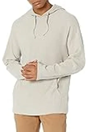 Amazon Sudadera con Capucha Térmica de Hilo Flameado y Manga Larga (Previamente Goodthreads) Hombre, , L