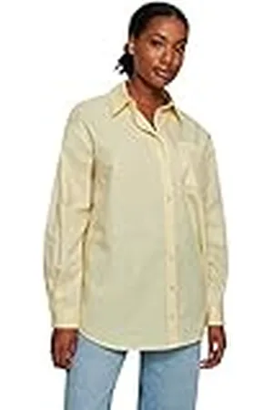 NA-KD Oversized Basic Shirt Camisa Abotonada, , 40 para Mujer