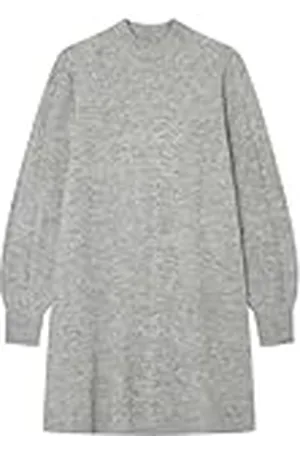 Springfield Vestido de Punto Cable con Dobladillo y puños rematados Corto Trenzas, , S para Mujer