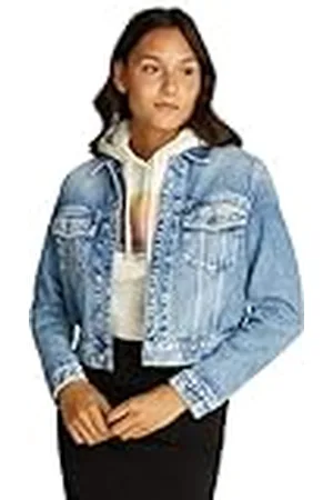 Calvin Klein Jeans CROPPED 90S REGULAR JACKET Chaqueta de camionero Mujer, , M