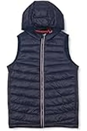 JACK & JONES Jconew Pocket Hood BW Jnr Chaleco Acolchado, , 176 cm para Niños