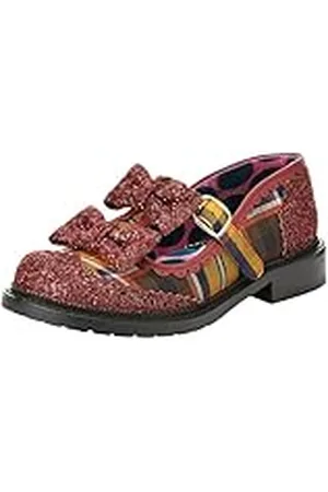 Irregular Choice Mary Marie, Oxford Flat Mujer, Black, 39 EU