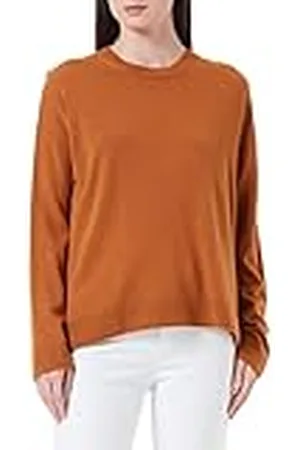 Benetton Camiseta G/C M/L 1035D102G SUÉTER DE Manga Larga con Cuello Redondo, , XS para Mujer