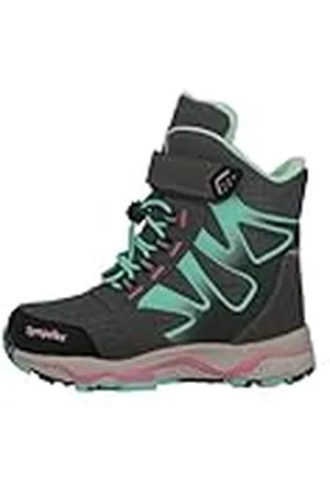 Lurchi 63L0003007, Botas para Nieve, Grey-Turquoise, 34 EU