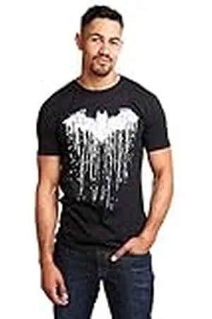 DC Comics Originals Batman Paint Camiseta, , L para Hombre