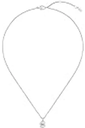HUGO BOSS Jewelry Collar para Mujer Colección DOUBLE B PETIT en Acero Inoxidable con un Charm Doble B - 1580697