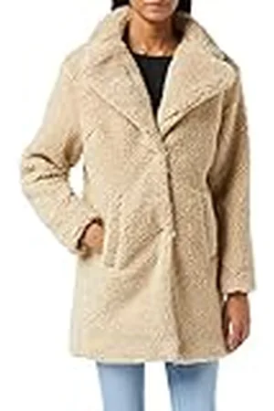 Urban classics Ladies Oversized Sherpa Coat Abrigo, , L para Mujer