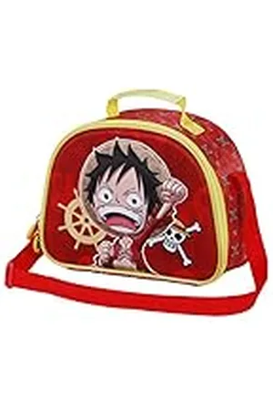 KARACTERMANIA One Piece Luffy-Bolsa Portamerienda 3D, , 25.5 x 20 cm
