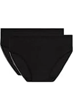 Dim Lote De 2 Slips Para Mujer De Puro Algodón Y Talle Alto Mujer x2 40/42