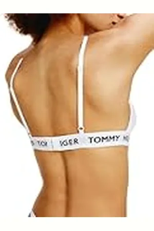 Tommy Hilfiger Sujetador Triangular Elástico para Mujer, , L