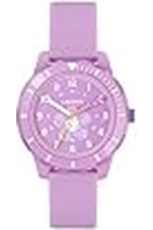 Lacoste Reloj Analógico de Cuarzo para Niños Colección Mini Tennis con Correa de Silicona Púrpura - 2030062
