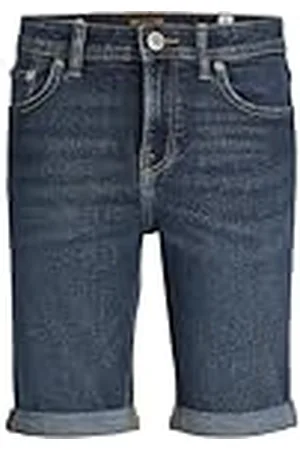 JACK & JONES Jjirick Jjoriginal Mf 550 Jnr Sn - Pantalones Cortos Pantalones cortos, Unisex niños, Azul Denim, 170