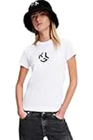 Karl Lagerfeld Para Mujer, Camiseta Ajustada con Monograma, , Talla Grande